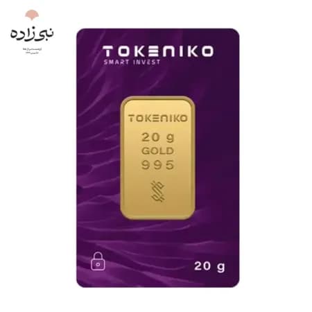 شمش 24 عیار 20 گرمی توکنیکو G063