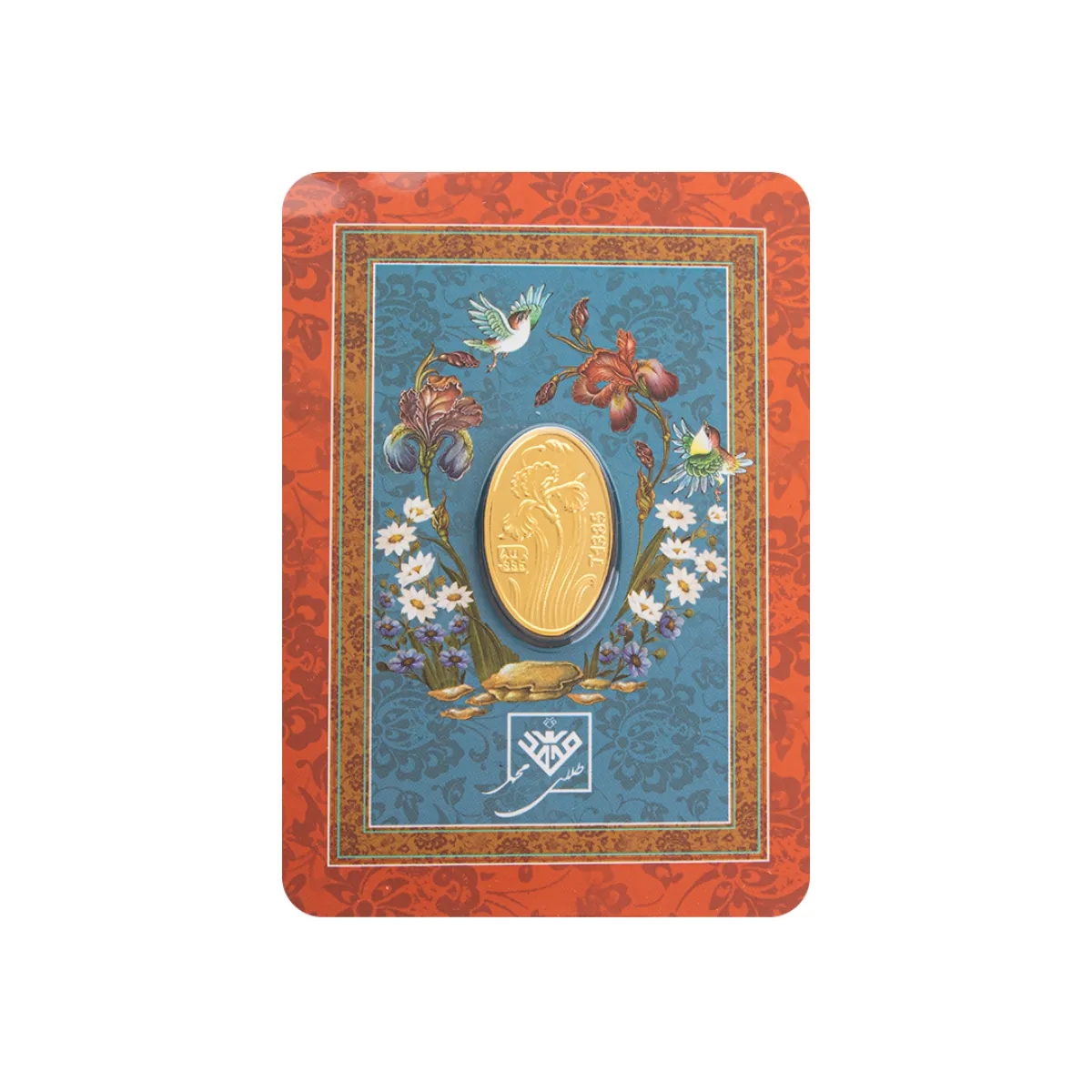 شمش 24 عیار 450 سوت زنبق G033