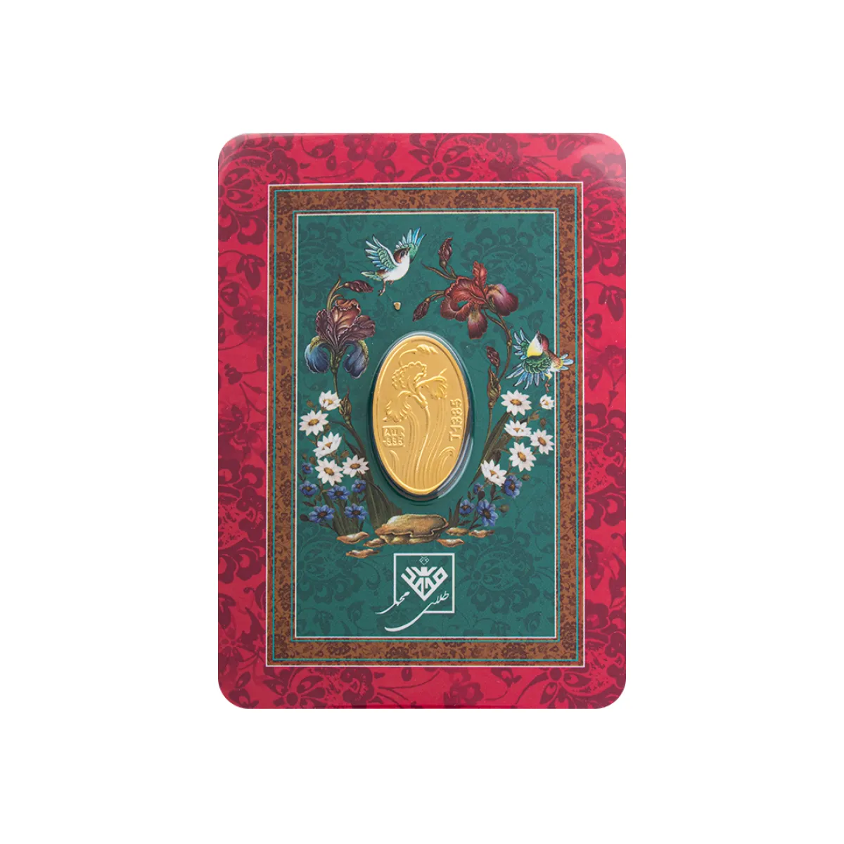شمش 24 عیار 400 سوت زنبق G032