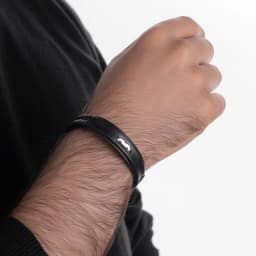 دستبند چرم سیبیل B061