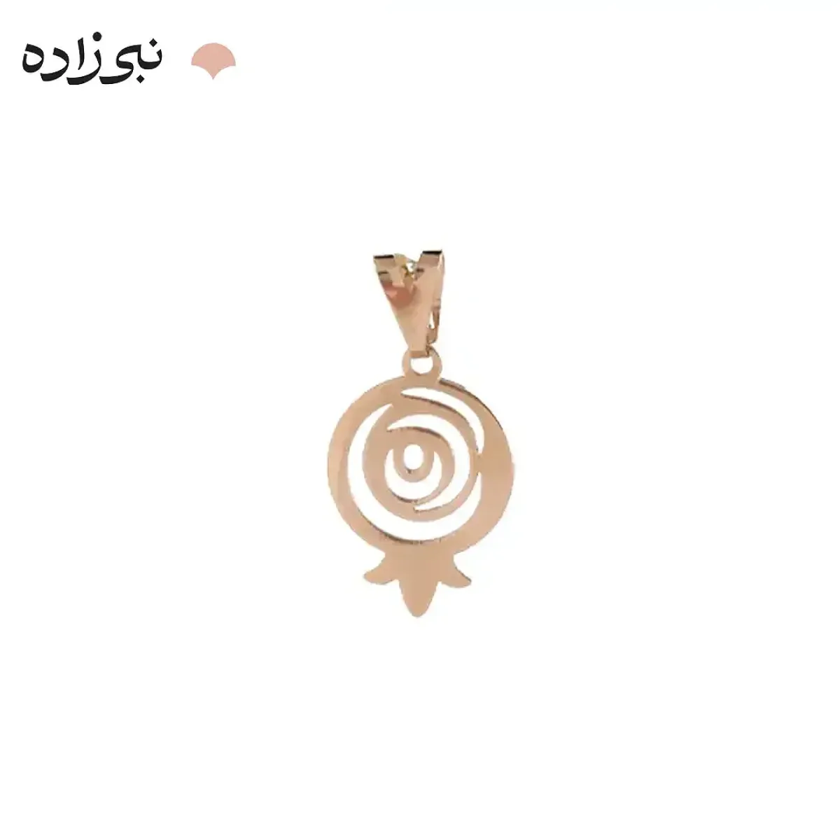پلاک لیزری انار طلا C227