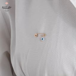 سنجاق سینه کودک چشم نظر طلا P007