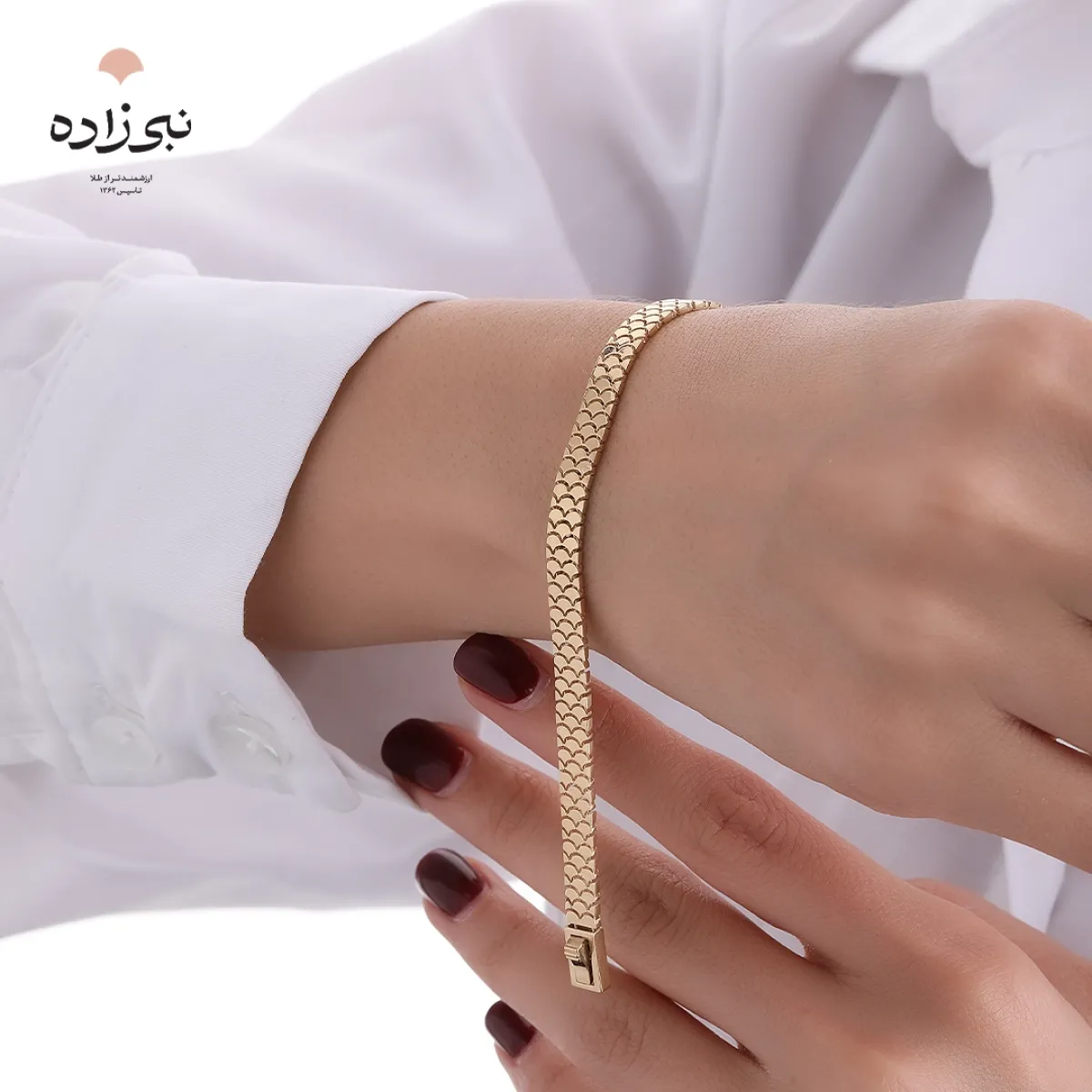 دستبند ماری طلا B257