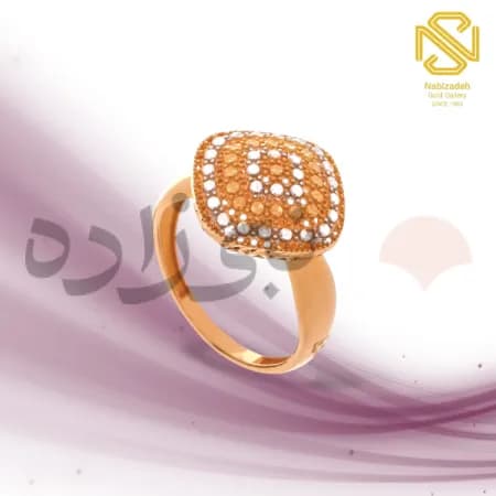 انگشتر آوا لوزی کوچک R082