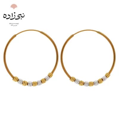 گوشواره حلقه ای البرنادو طلا E126