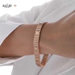 دستبند کارتیه لاو رزگلد لخت پهن (unlimited) B251