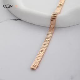 دستبند کارتیه لاو رزگلد لخت نیم پهن (unlimited) B250