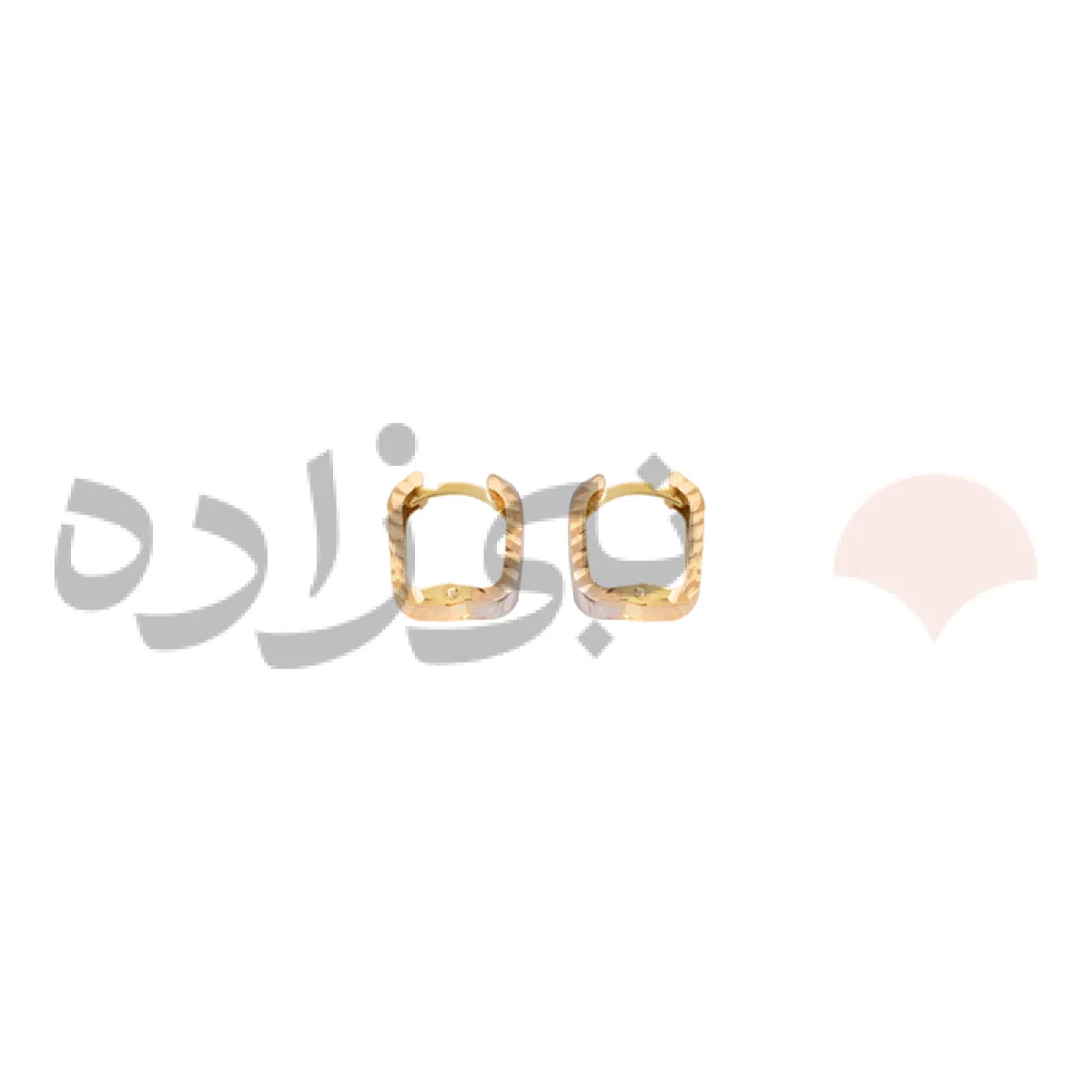 گوشواره چفتی مربع E074