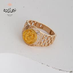 انگشتر مردانه شیر طلا R092