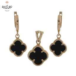نیم ست ون کلیف مشکی H029