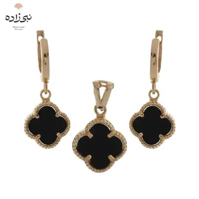 نیم ست ون کلیف مشکی H029