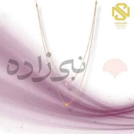 گردنبند دوبل البرنادو N170