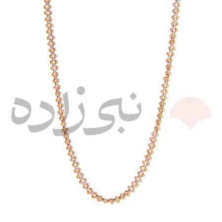 گردنبند البرنادو لخت سه رج N131