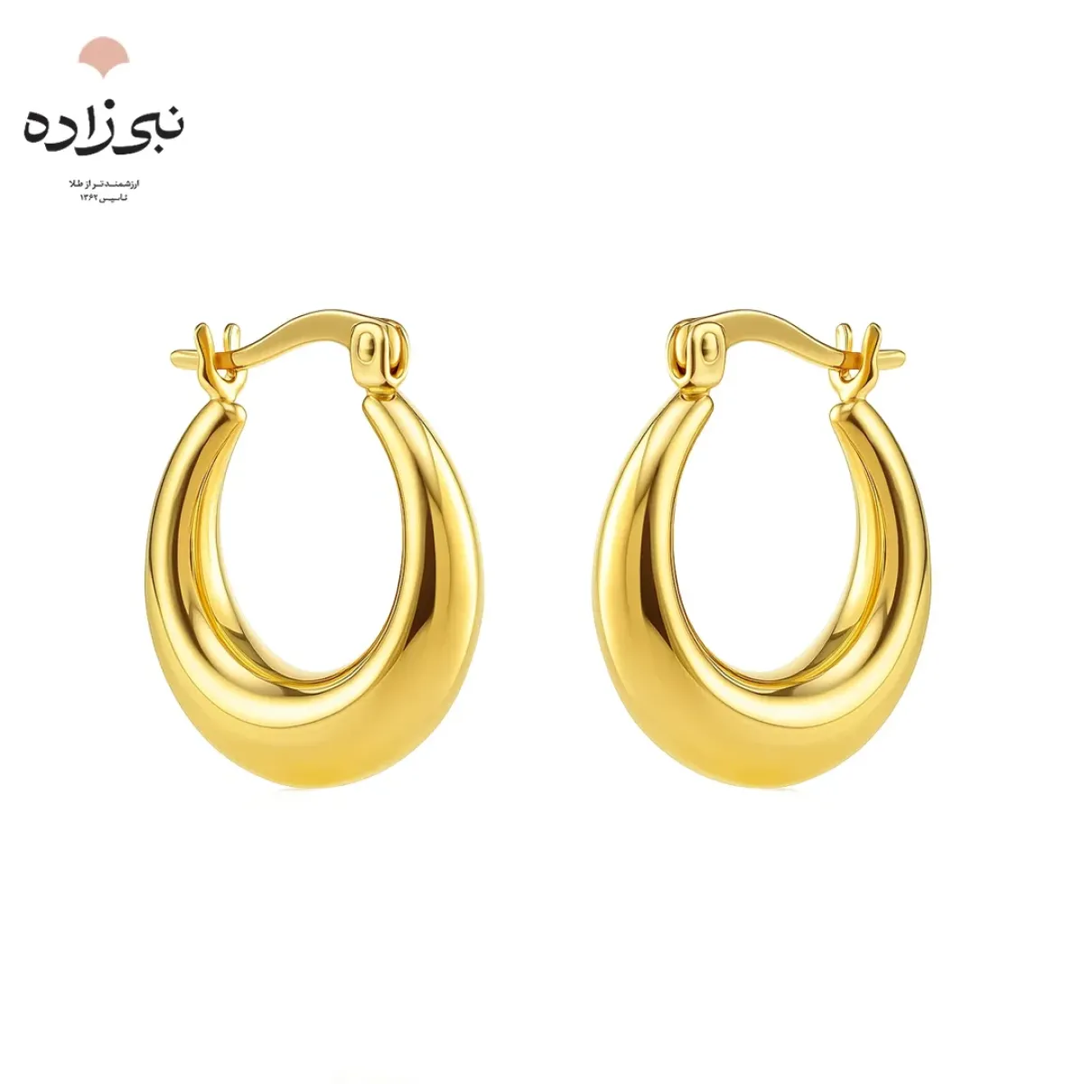 گوشواره چفتی آکوا دایره E121