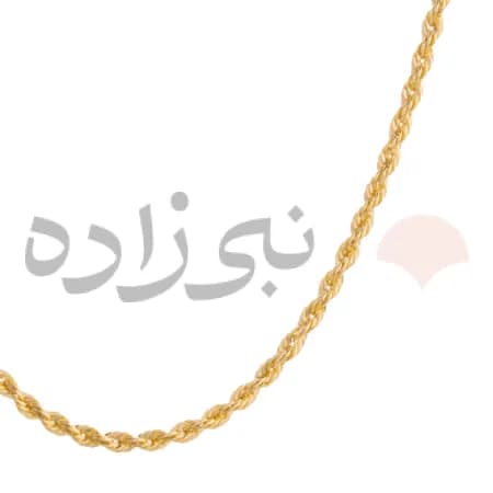 زنجیر طنابی بافت سه N114