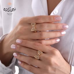 انگشتر پاپیون تراش R091