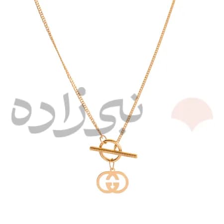 گردنبند تیفانی آویز گوچی طلا N056