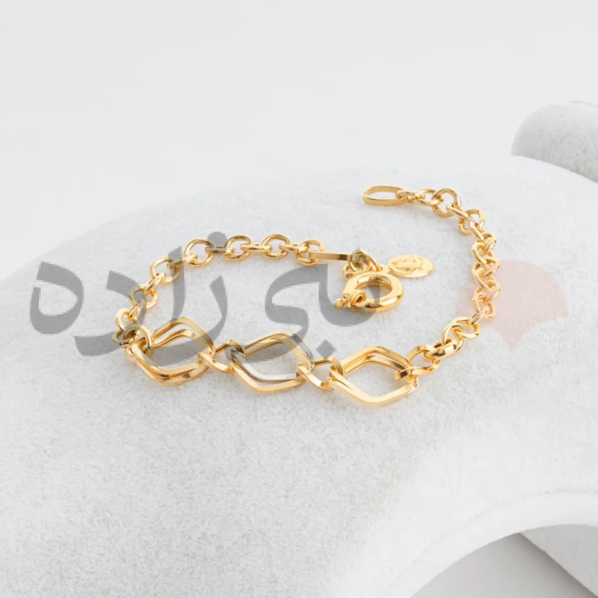 دستبند طلا اپل لوزی B008