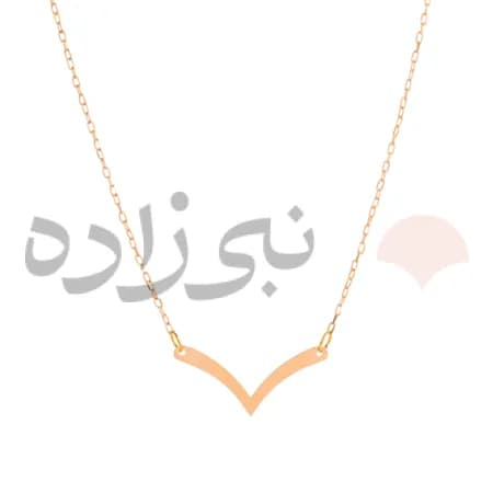 گردنبند لیزری هفت طلا N035