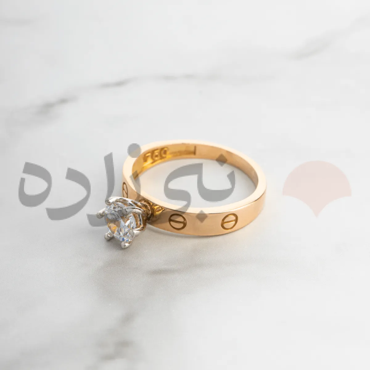 انگشتر سولیتر کارتیه طلا R021