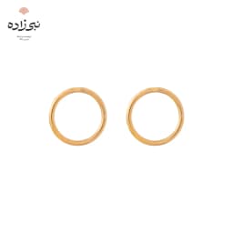 گوشواره میخی مفتولی دایره E100