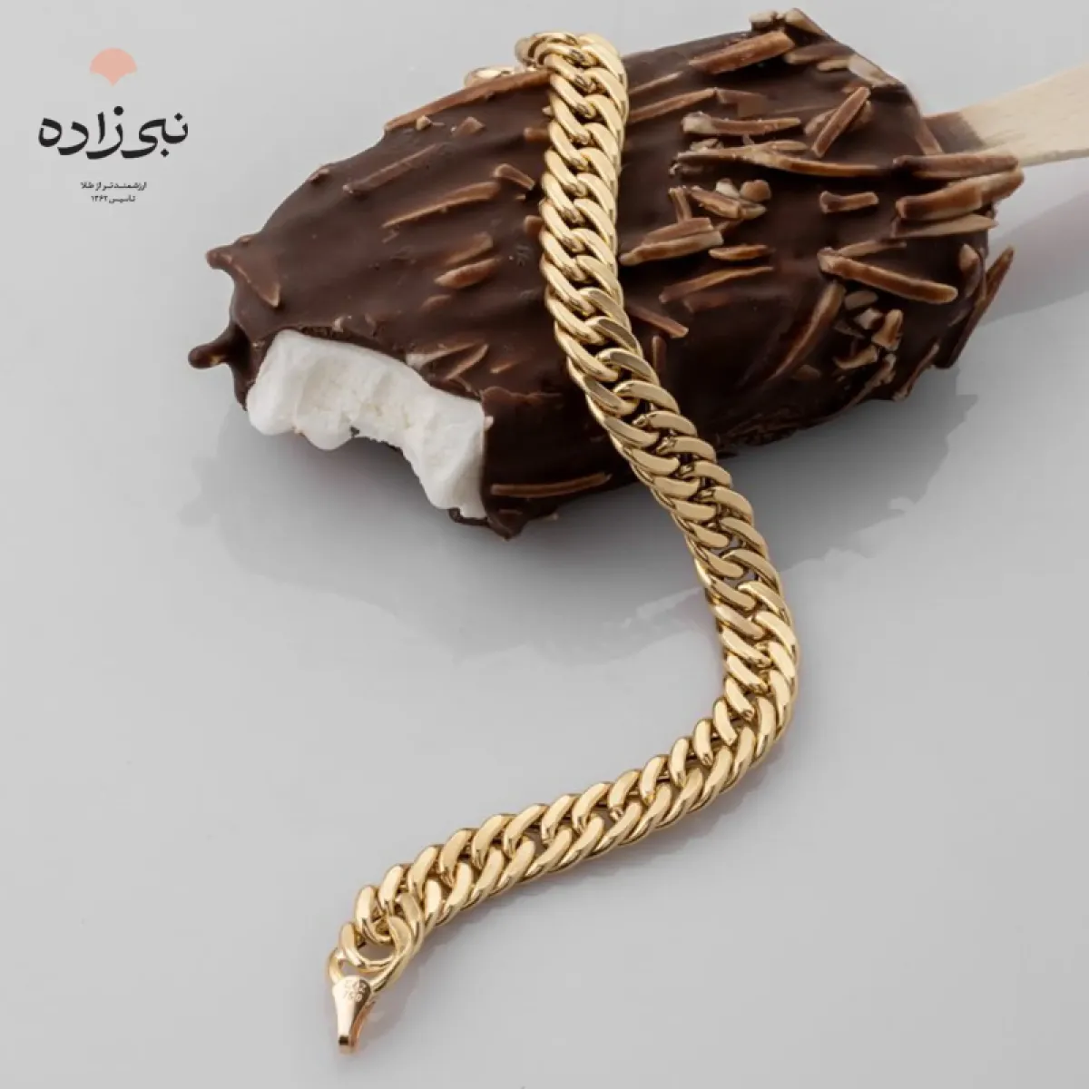 دستبند کارتیه کوبیده بافت پنج B186
