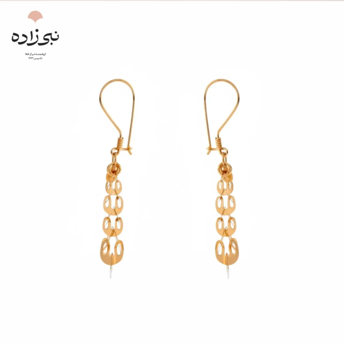 گوشواره آویز لیزرکات E106