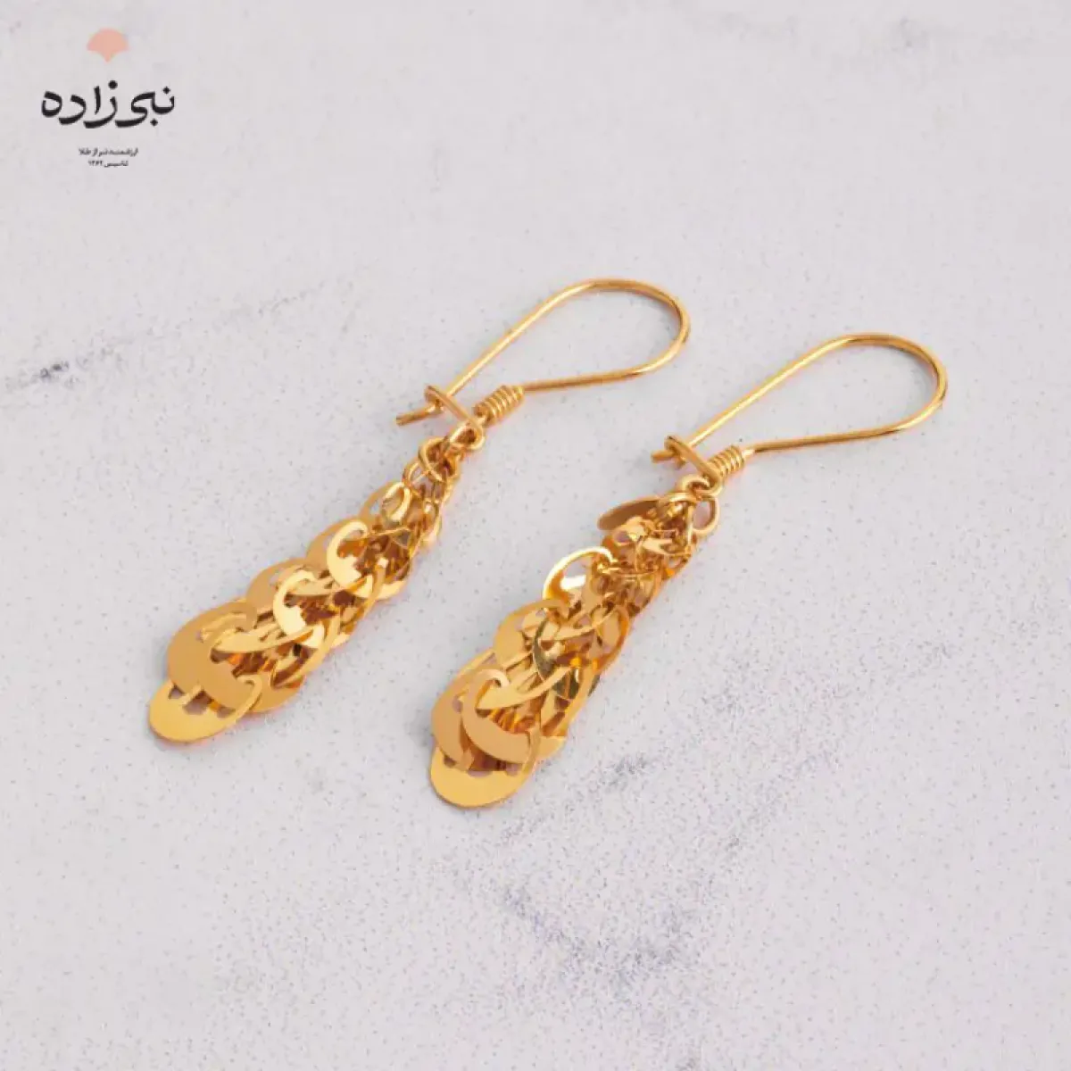 گوشواره آویز لیزرکات E106