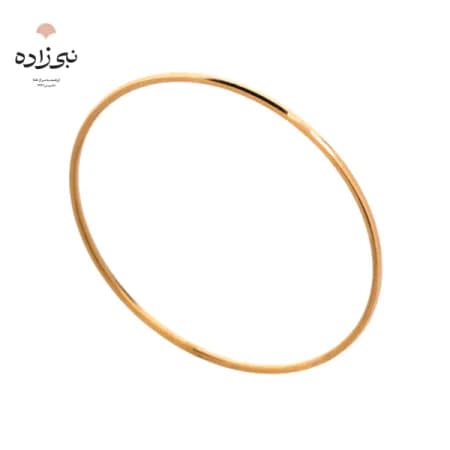 النگو آینه ای بچه گانه سایز 0 طلا B058