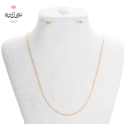زنجیر طلا فلامینگو بافت متوسط N100