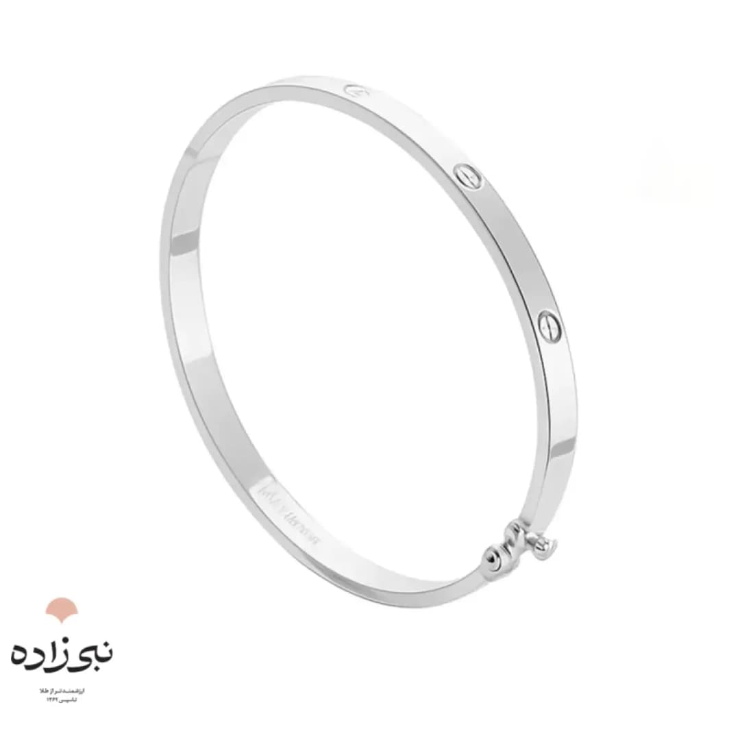 دستبند النگویی کارتیه سفید B072