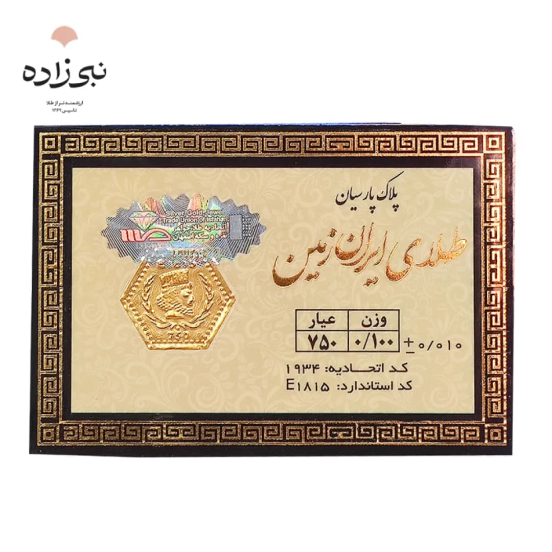سکه پارسیان 100 سوت Z002