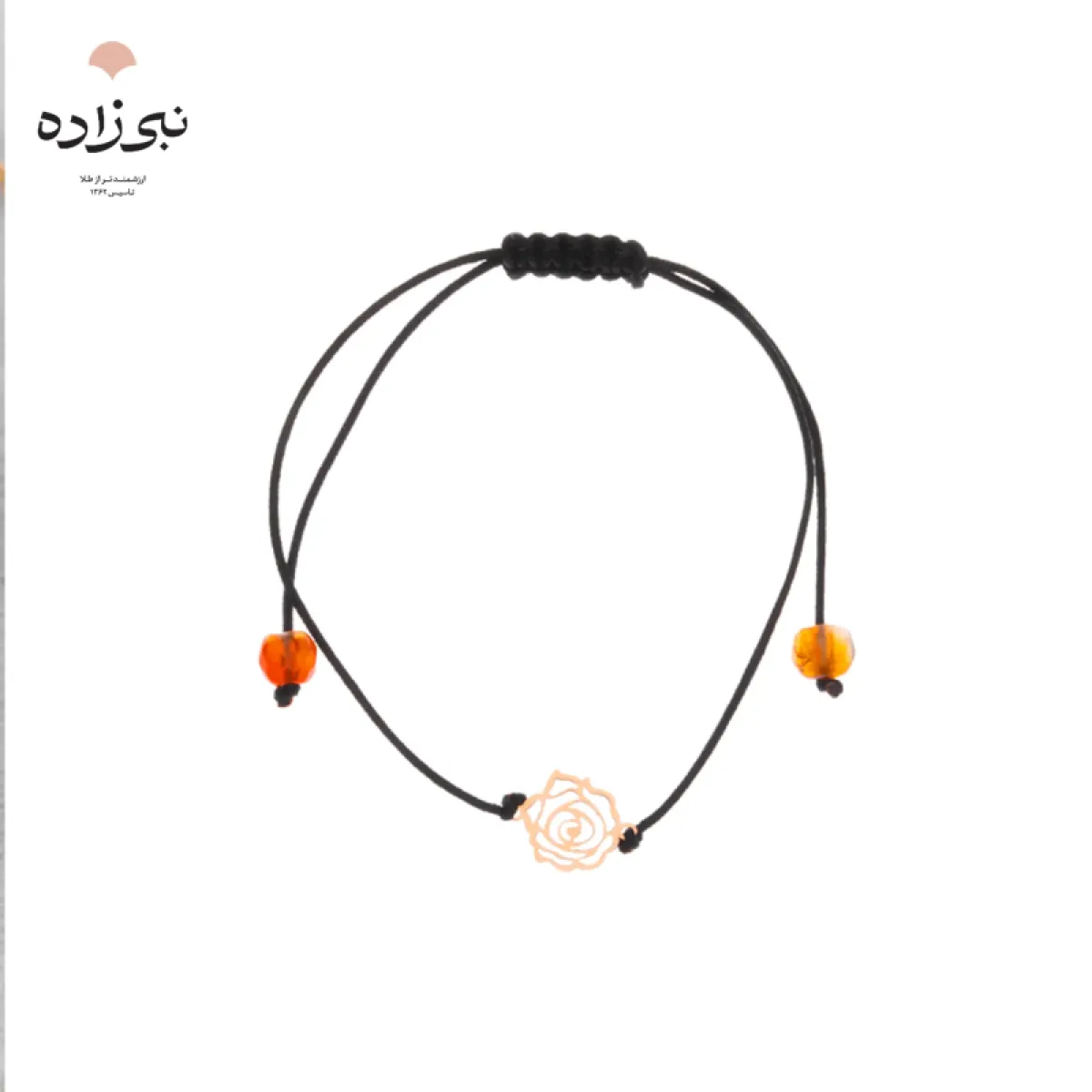 دستبند لیزری اسپرت گل طلا B010