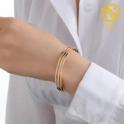 دستبند النگویی النا سه ردیف B237