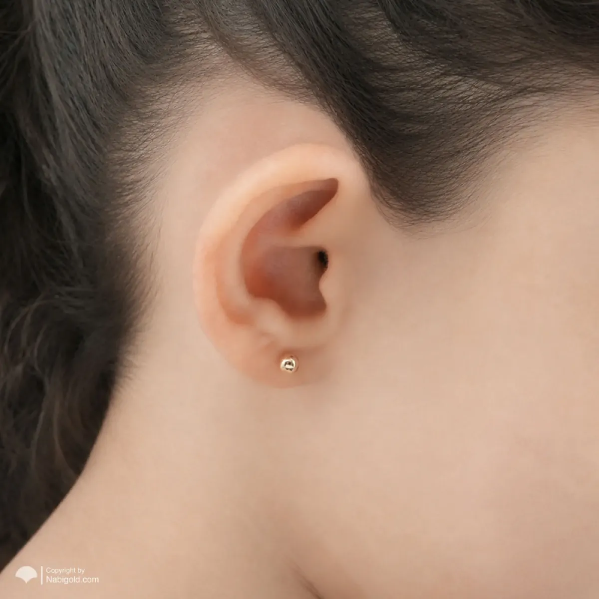 گوشواره میخی گوی E138