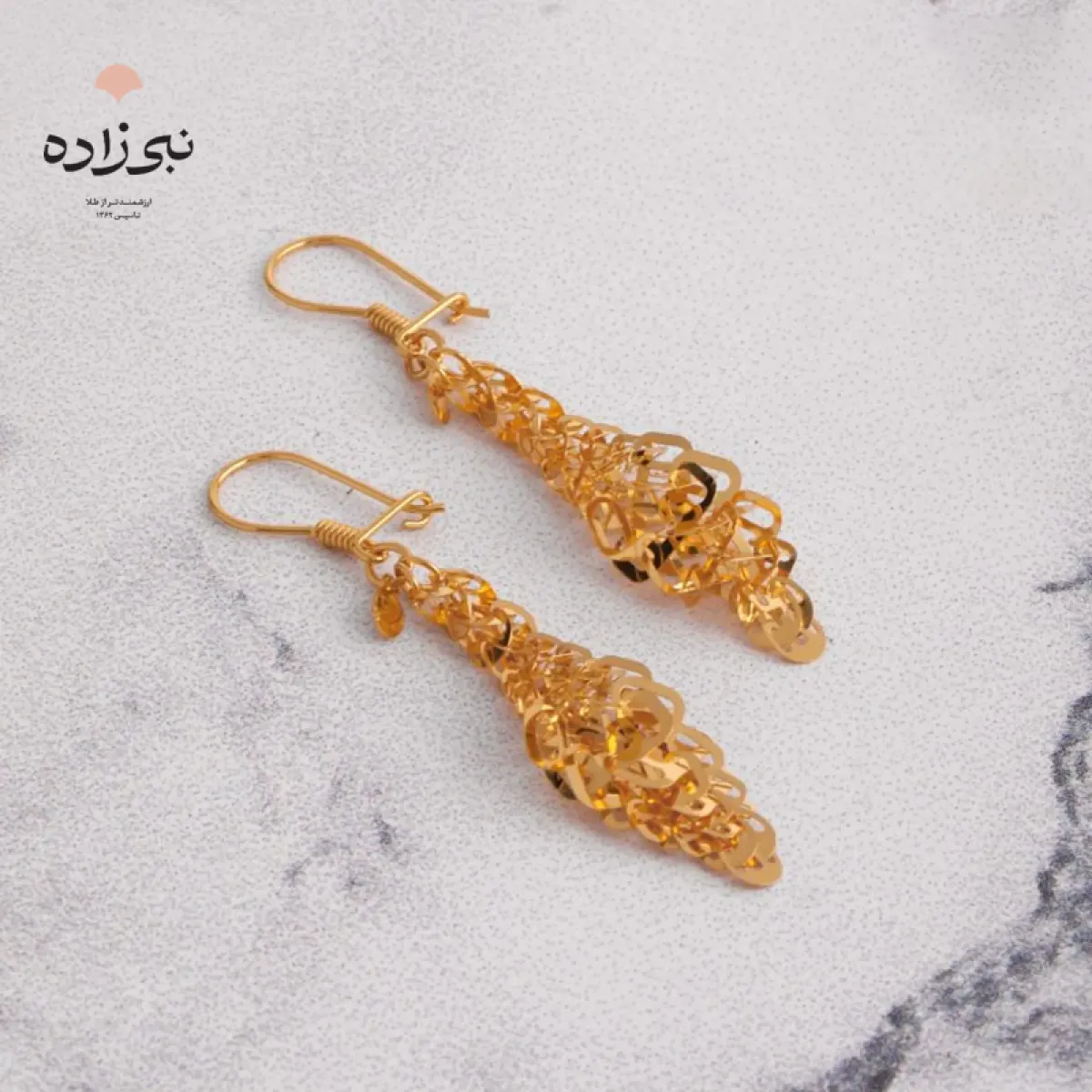 گوشواره آویز لیزرکات E111