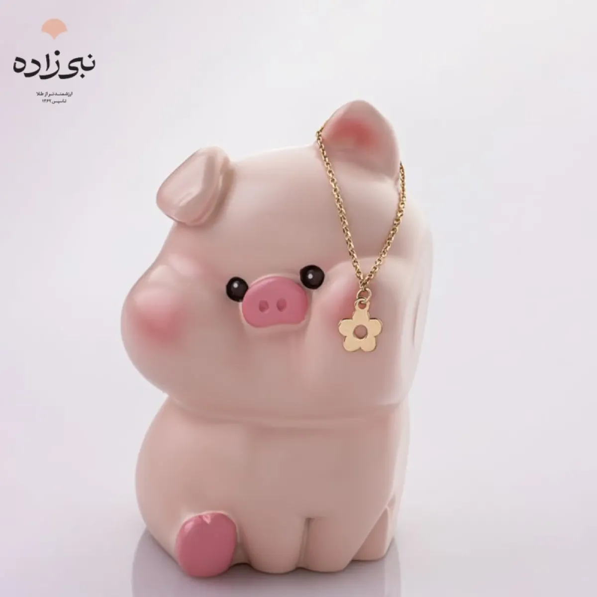 آویز ساعت لیزری گل پنج پر W007