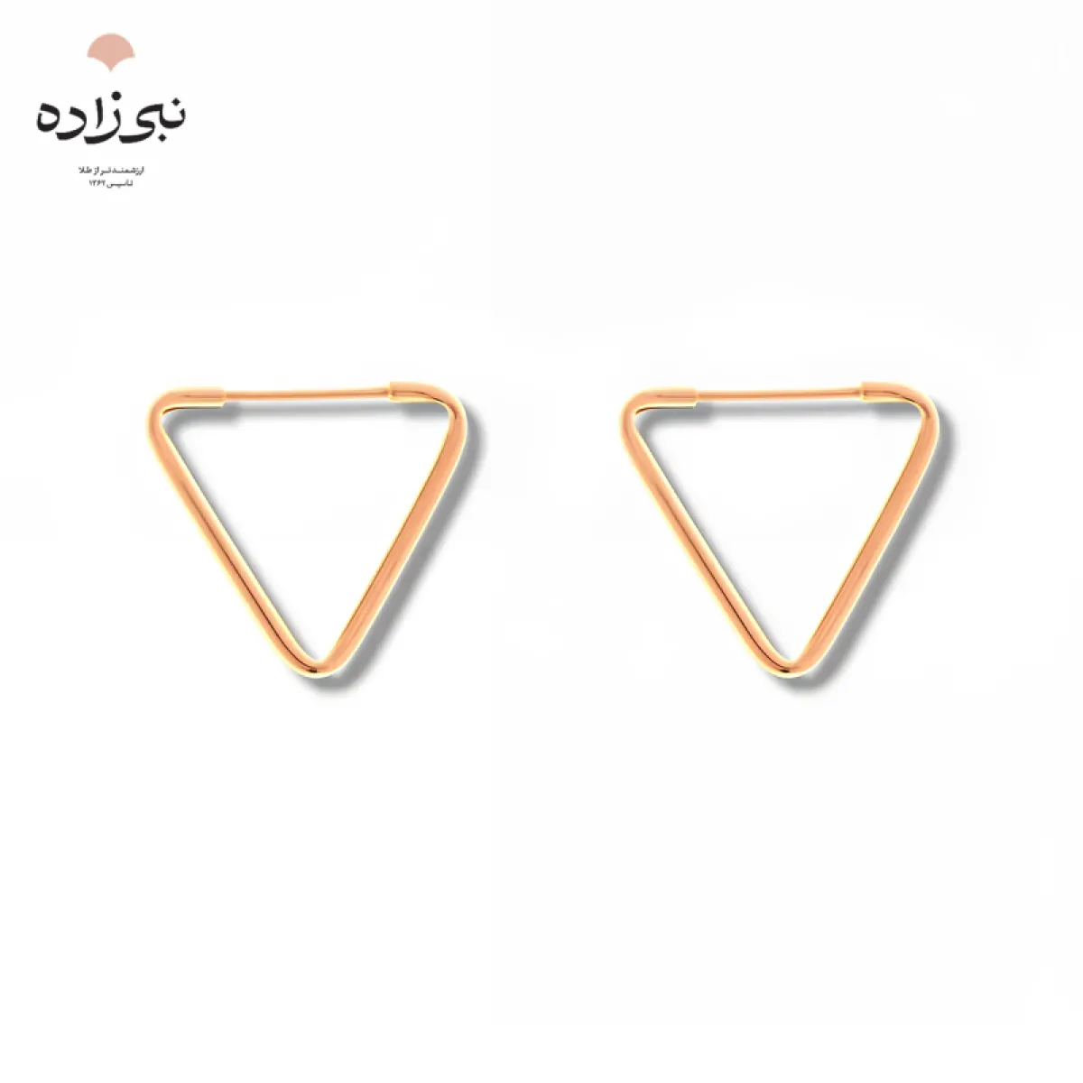 گوشواره مفتولی مثلث E109