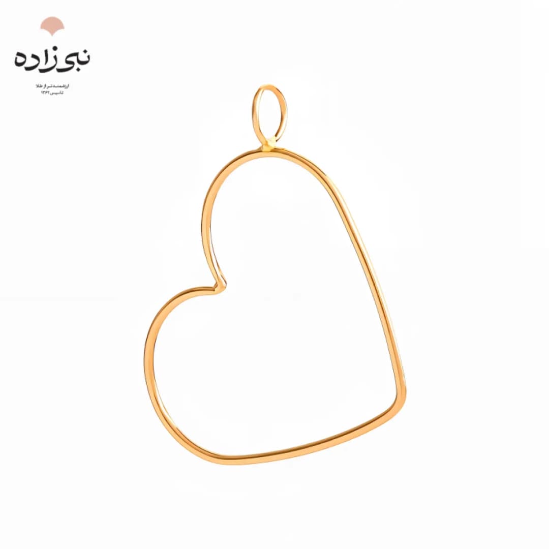 پلاک قلب مفتولی بزرگ C204