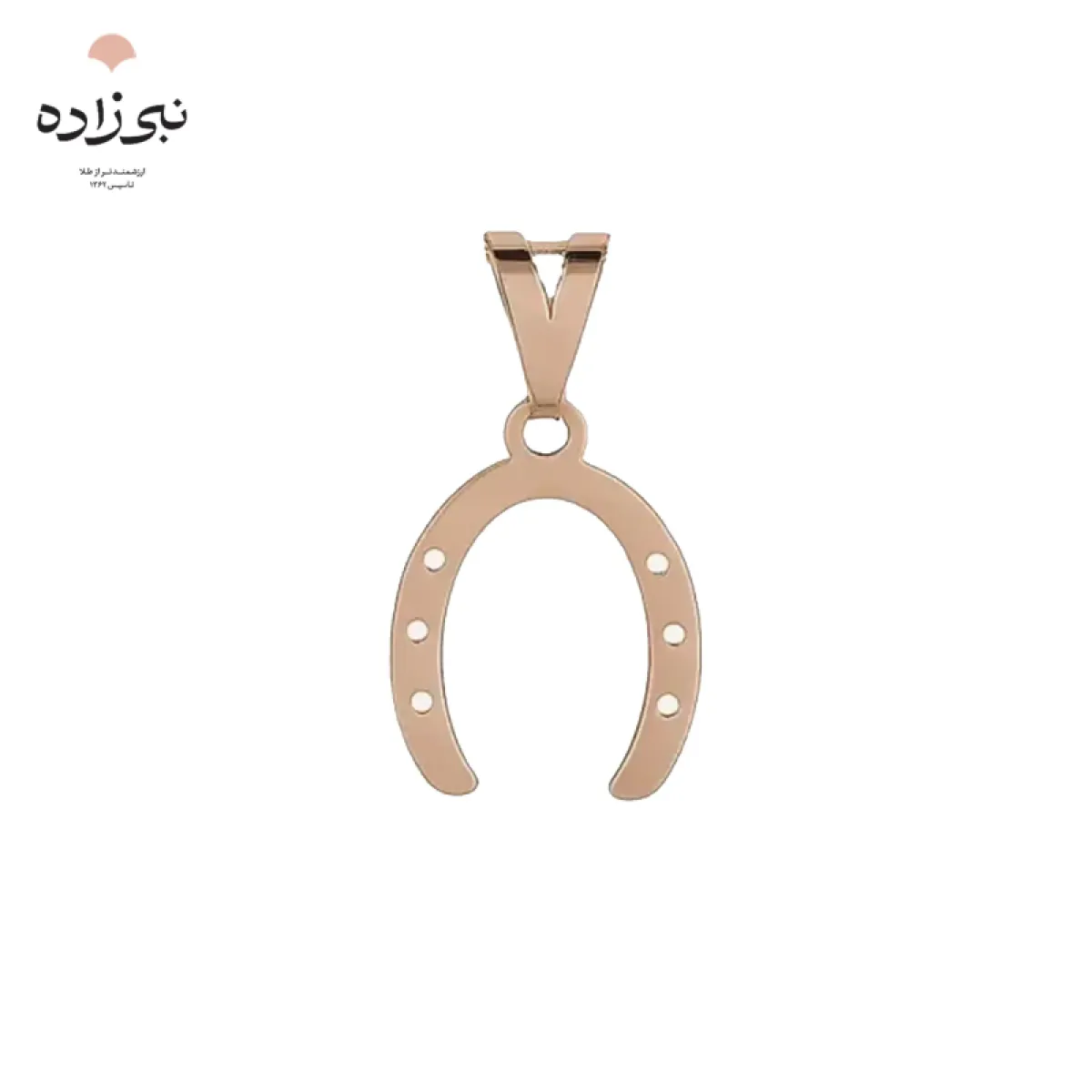 پلاک لیزری نعل طلا C220