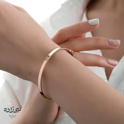 دستبند النگویی کارتیه رزگلد B073