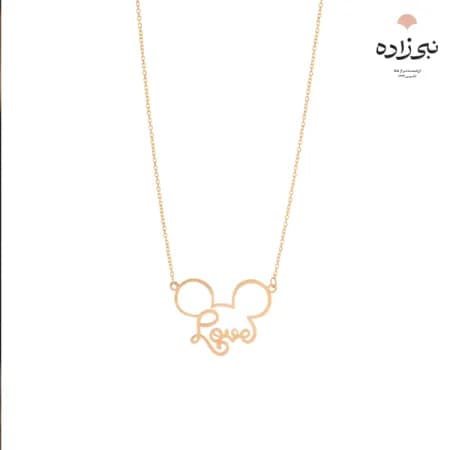 گردنبند لیزری میکی موس N104