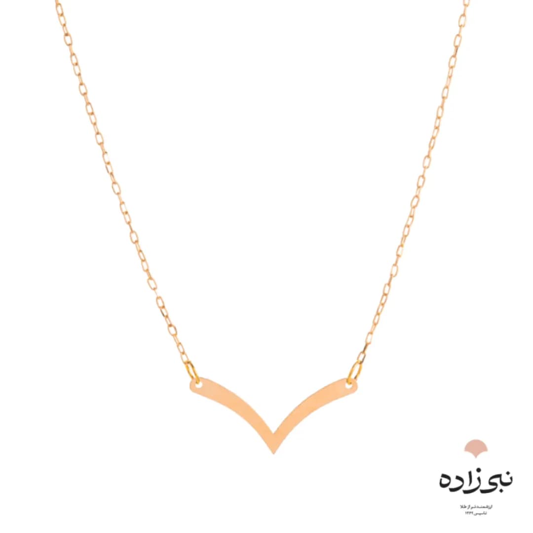 گردنبند لیزری هفت طلا N035