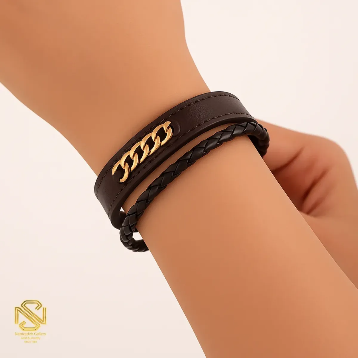 دستبند چرم کارتیه B231