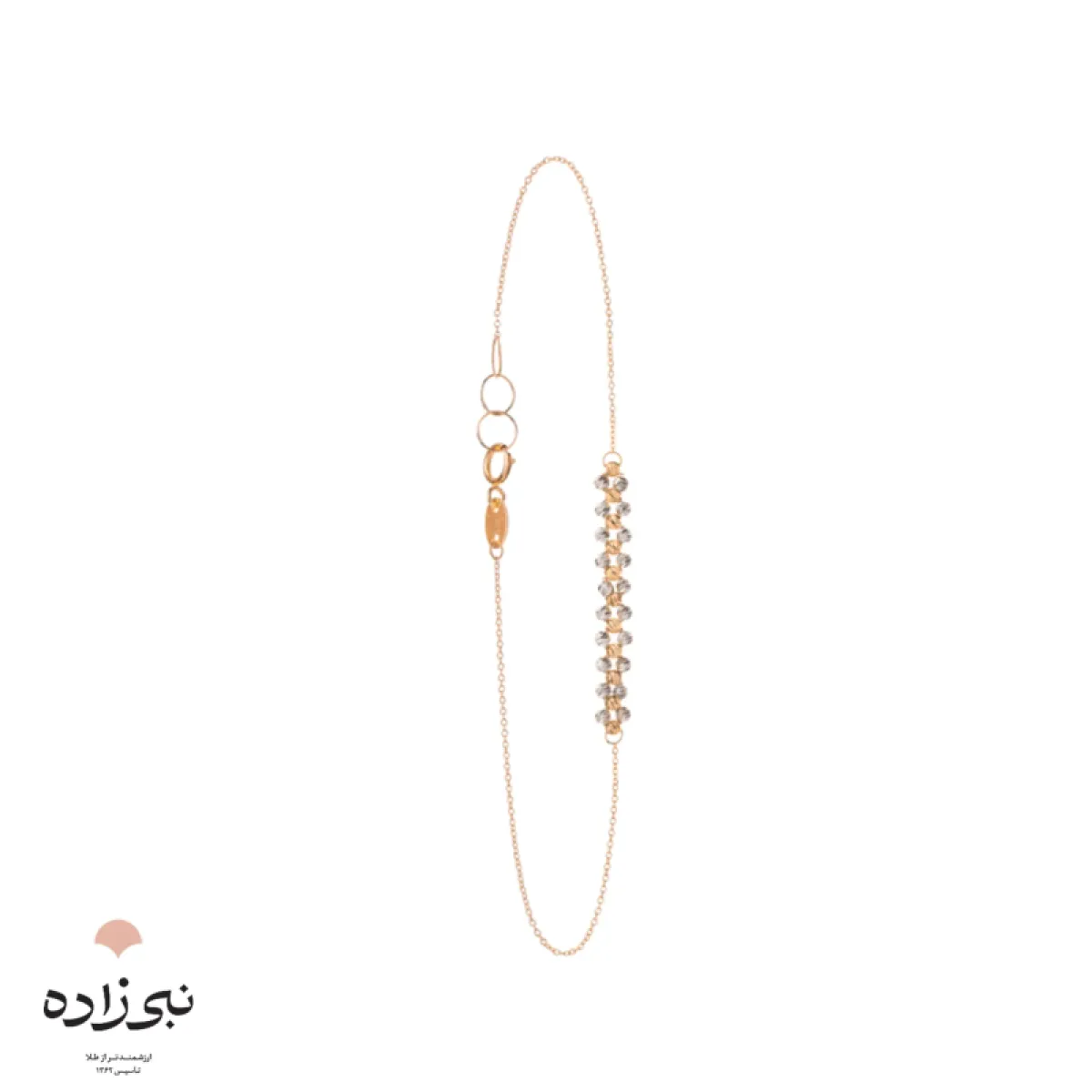 دستبند البرنادو لخت تلفیقی سه رج B111