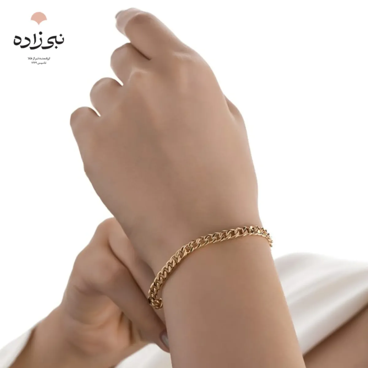دستبند طلا کارتیه بافت یک B015