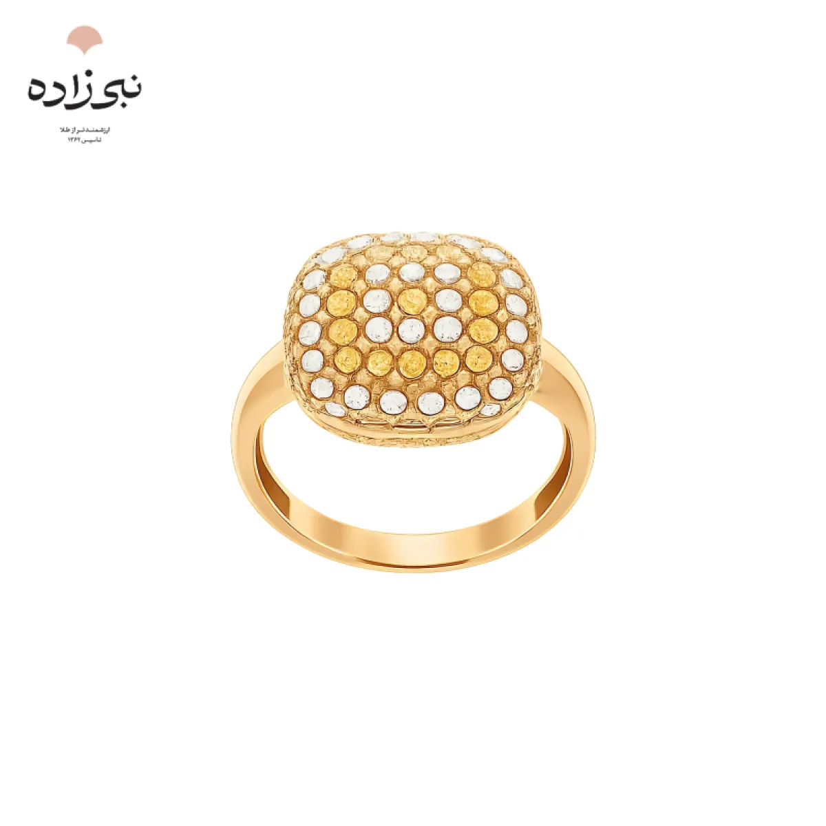 انگشتر آوا لوزی کوچک R082