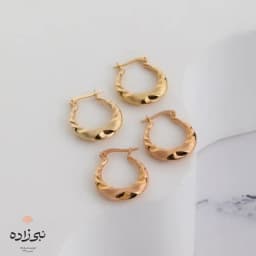 گوشواره چفتی آکوا پیچ تراش E120