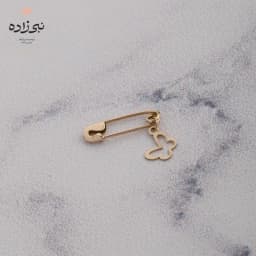 سنجاق سینه کودک پروانه طلا P005