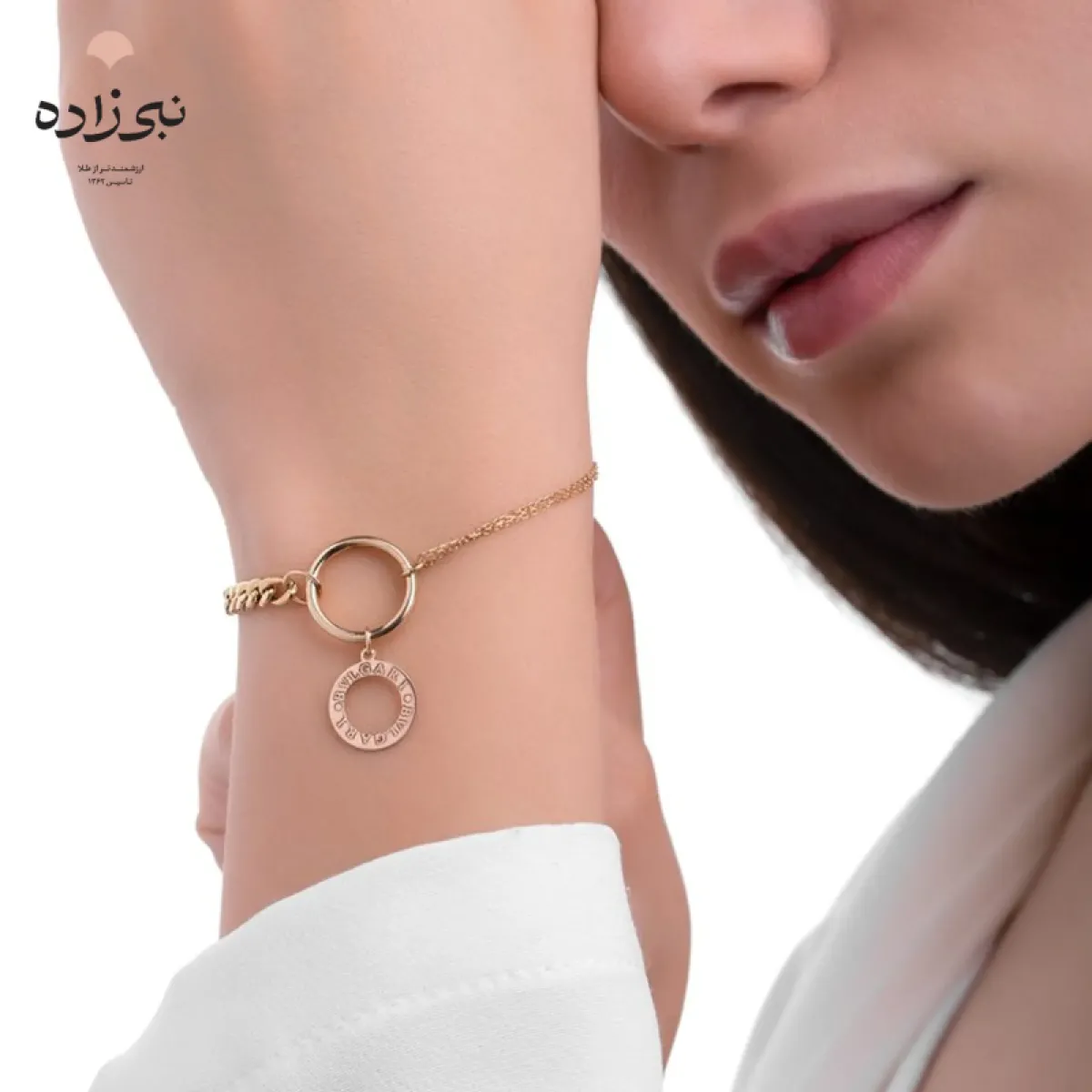 دستبند تیفانی بولگاری طلا B043